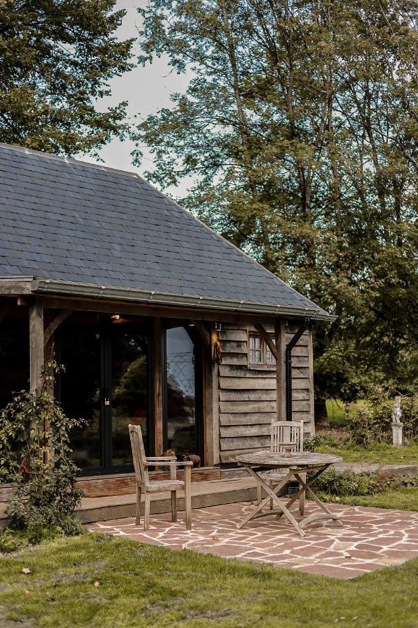 Cabane De L'R-Mitage Modave Buitenkant foto